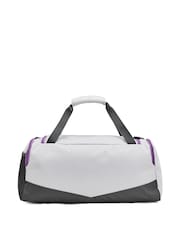 Under Armour Grey/White Undeniable 5.0 Small Duffle Bag - Image 2 of 8