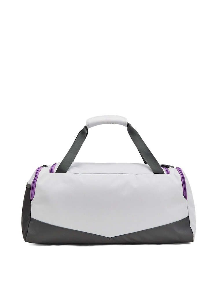 Under Armour Grey/White Undeniable 5.0 Small Duffle Bag - Image 2 of 8