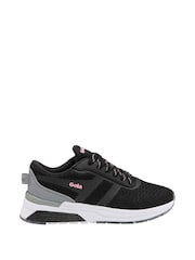 Negro - Zapatillas de entrenamiento de malla con cordones para mujer Atomics 2 de Gola - Imagen 1 de 5