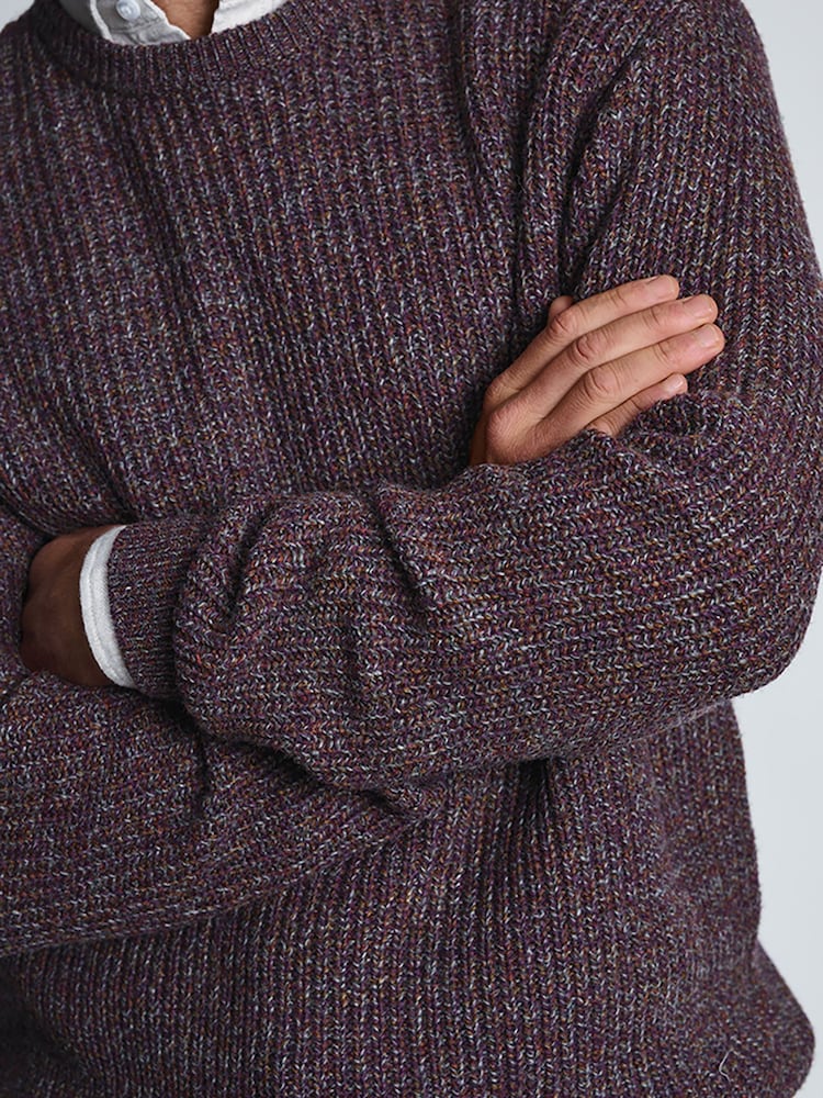 Brook Taverner Rib Twist Crew Neck Jumper - Kuva 4 / 4