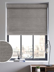 Grey Voyage Maison Jasper Made To Measure Roman Blind - Image 1 of 6