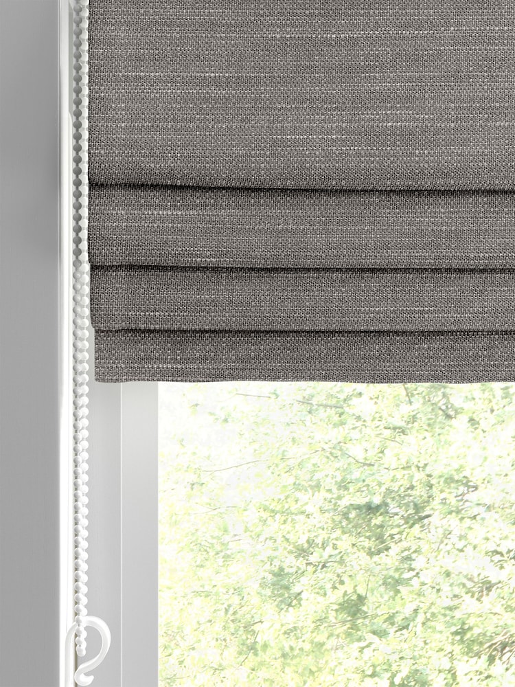 Grey Voyage Maison Jasper Made To Measure Roman Blind - Image 2 of 6