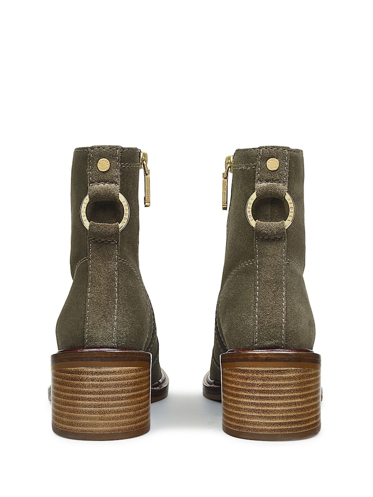 Radley London Green New Street Suede Jeans Boots - Image 2 of 3