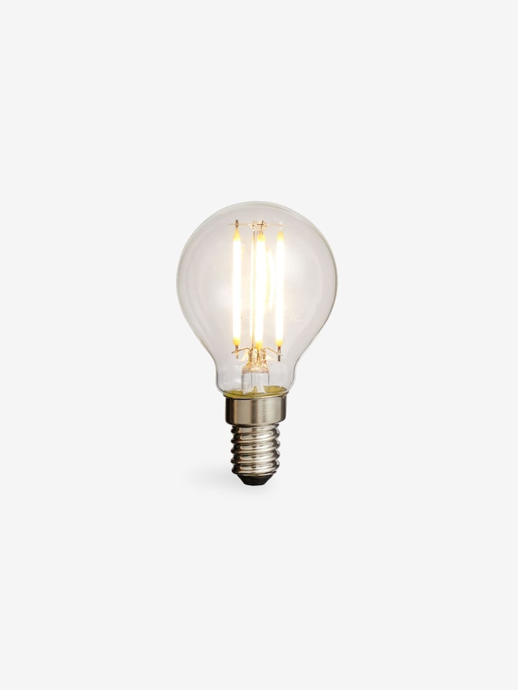 2 Pack 4W LED SES Golf Ball Light Bulbs - Image 1 of 4
