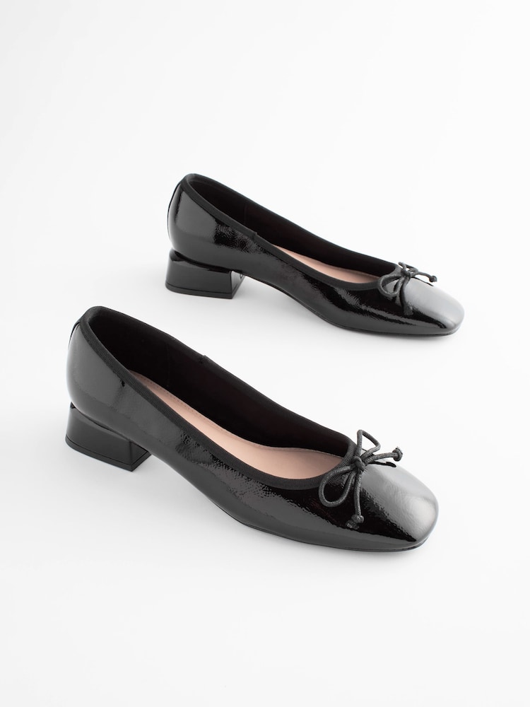 črna - Balerinke z debelo peto Forever Comfort - Slika 1 iz 5
