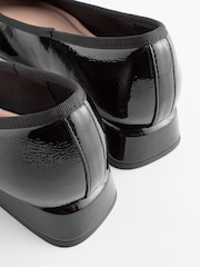 črna - Balerinke z debelo peto Forever Comfort - Slika 4 iz 5