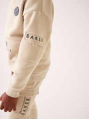 Baker by Ted Baker Stone Cargo Sweater and Joggers Set - Image 11 of 13