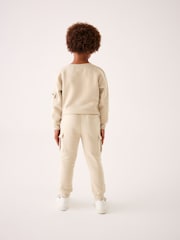 Baker by Ted Baker Stone Cargo Sweater and Joggers Set - Image 8 of 13