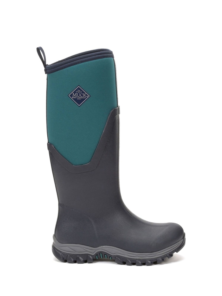 Muck Boots Black Arctic Sport II Tall Wellington Boots - Image 1 of 5