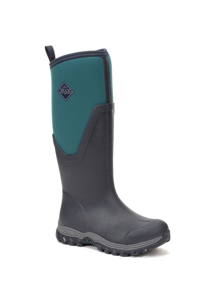 Muck Boots Black Arctic Sport II Tall Wellington Boots - Image 2 of 5