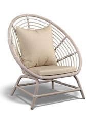 Laura Ashley White Garden Havana Casual Lounging Sofa Set with Seat Cushions - Image 3 of 4