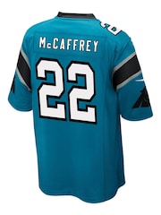 Nike Blue Carolina Panthers Game Alternate Jersey - Christian McCaffrey - Image 2 of 2