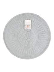 Mary Berry Grey Signature Cotton Grey 100% Cotton Placemat - Image 4 of 4