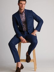 Бургундия қызылы - Brook Taverner мақта көйлегі - 6суретінің 3 суреті