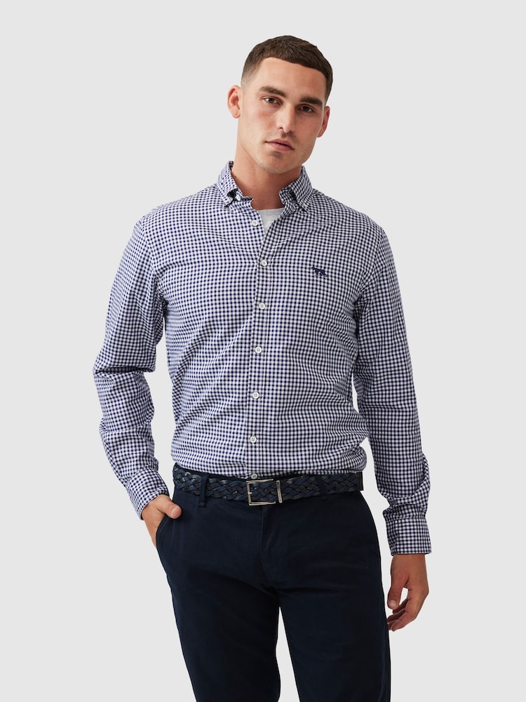 Rodd & Gunn Πουκάμισο Oxford Bayshore Gingham - Εικόνα 1 του 4