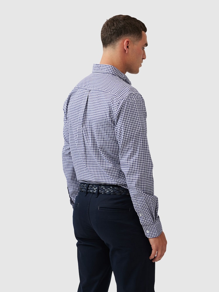 Rodd & Gunn Πουκάμισο Oxford Bayshore Gingham - Εικόνα 2 του 4