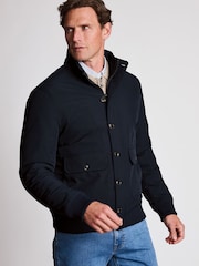 Brook Taverner Blue Padded Harrington Jacket - Image 2 of 7
