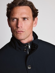 Brook Taverner Blue Padded Harrington Jacket - Image 6 of 7