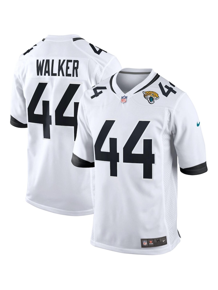 Nike White NFL Jacksonville Jaguars Road Game Jersey - Travon Walker - Image 1 of 3