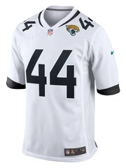 Nike White NFL Jacksonville Jaguars Road Game Jersey - Travon Walker - Image 2 of 3