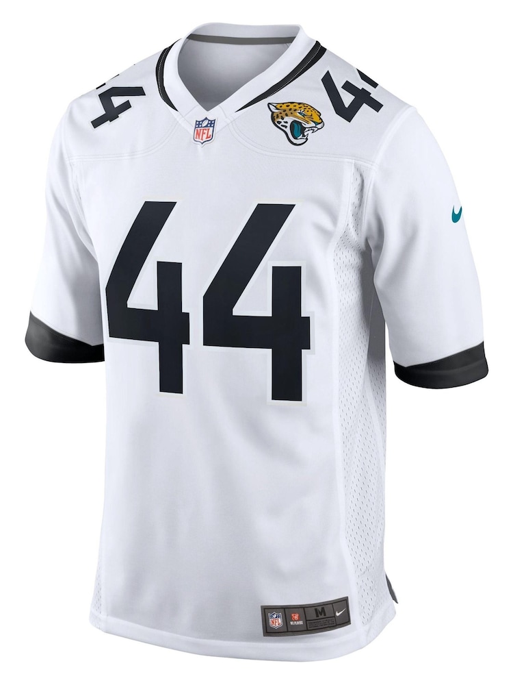 Nike White NFL Jacksonville Jaguars Road Game Jersey - Travon Walker - Image 2 of 3
