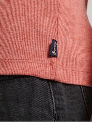 Superdry Pink Lace Trim Vest Top - Image 4 of 4