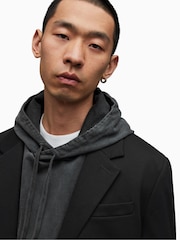AllSaints Black Helm Blazer - Image 8 of 10