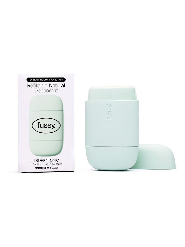 Fussy Refillable Natural Deodorant Tropic Tonic 40g - Image 1 of 5 Fussy Refillable Natural Deodorant Tropic Tonic 40g - Image 1 of 5
