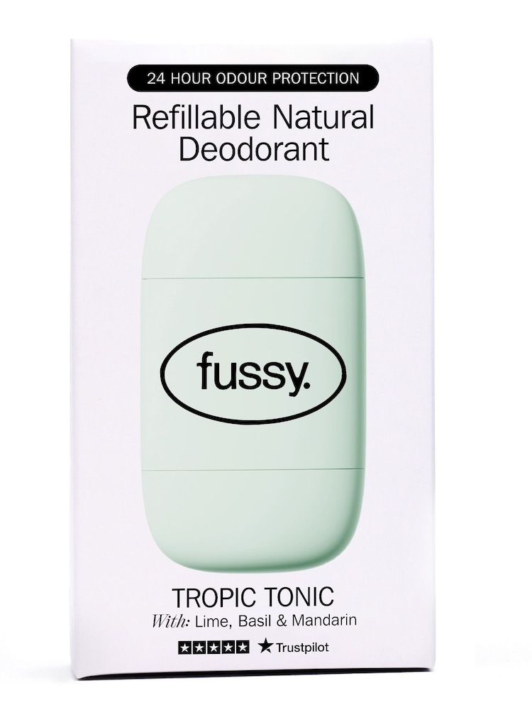 Fussy Refillable Natural Deodorant Tropic Tonic 40g - Image 2 of 5 Fussy Refillable Natural Deodorant Tropic Tonic 40g - Image 2 of 5