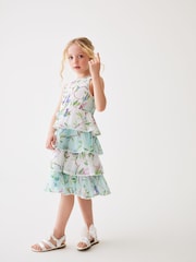 Baker by Ted Baker Tiered Chiffon Dress - Image 2 of 10