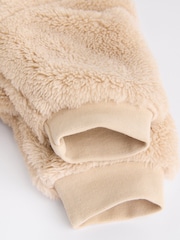 Caramel Brown Bear Cosy Baby Fleece Jumper and Leggings 2 Piece Set - Image 16 of 17
