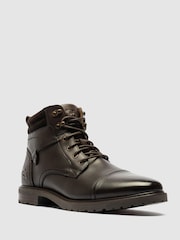 Rodd & Gunn Brown Brookdale Military Boots - Image 2 of 6