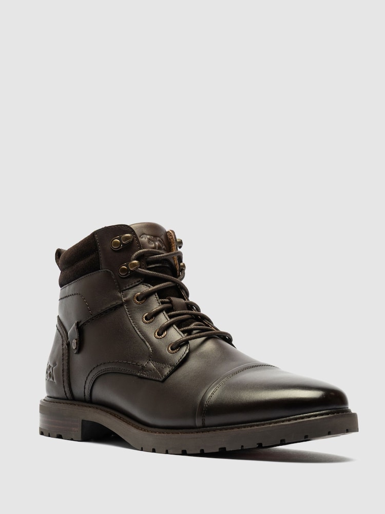 Rodd & Gunn Brown Brookdale Military Boots - Image 2 of 6 Rodd & Gunn Brown Brookdale Military Boots - Image 2 of 6