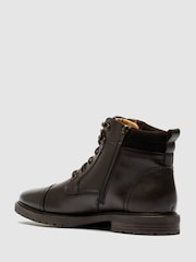 Rodd & Gunn Brown Brookdale Military Boots - Image 3 of 6