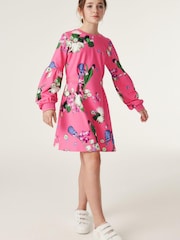 Baker by Ted Baker Floral Sweat Dress - Image 2 of 13