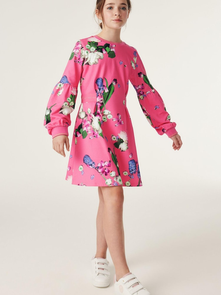 Baker by Ted Baker Floral Sweat Dress - Image 2 of 13