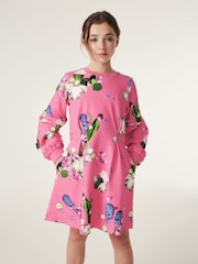 Baker by Ted Baker Floral Sweat Dress - Image 4 of 13