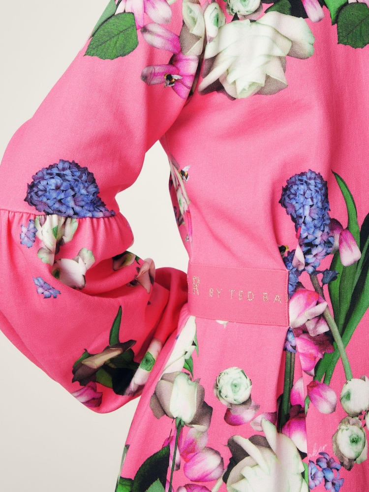 Baker by Ted Baker Floral Sweat Dress - Image 9 of 13