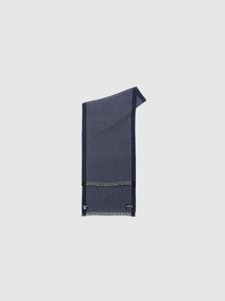 Rodd & Gunn Blue Dunedin Scarf - Image 1 of 3