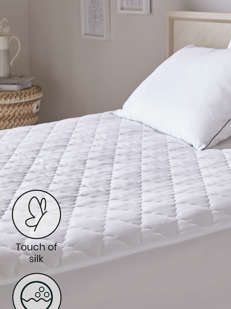 Sleep In Silk Regular Mattress Protector - Image 2 of 3