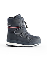 Tommy Hilfiger Blue Kids Snow Boots - Image 1 of 5