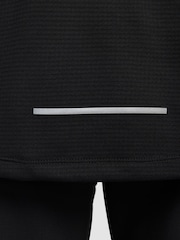 Schwarz - Nike Pacer Lauftop mit kurzem Reißverschluss - Bild 5 von 8