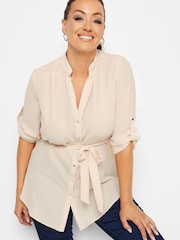 Natur - M&co Bluse mit Ärmeldetail - Bild 1 von 4