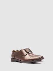 Rodd & Gunn Brown Riverton Derby Shoes - Image 4 of 6