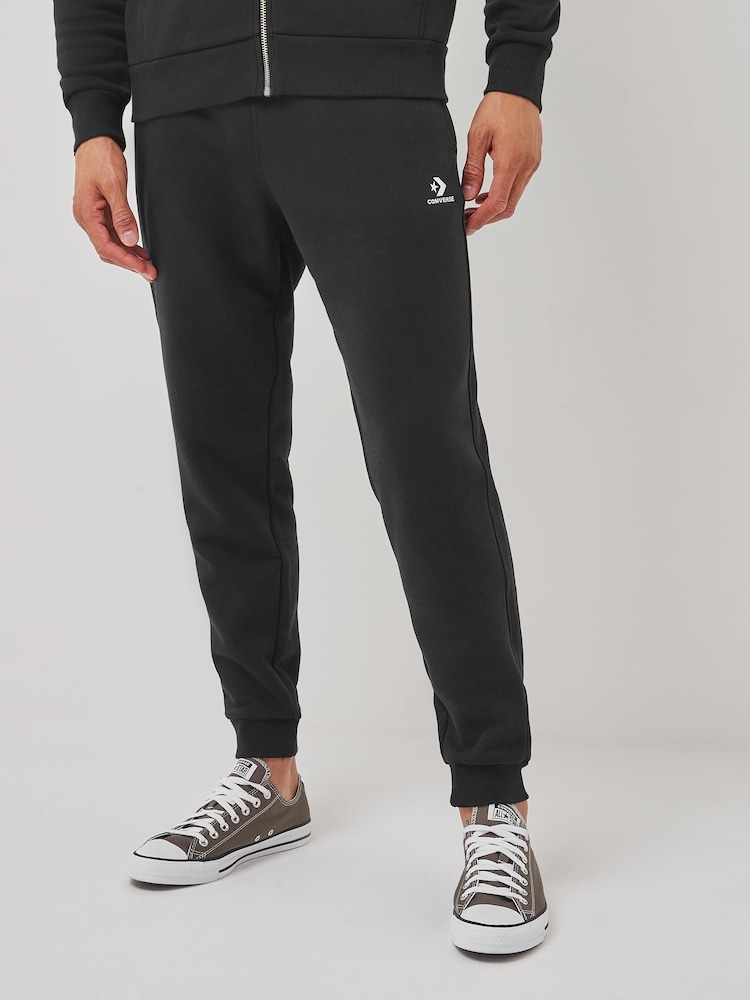 Converse Black Joggers - Image 1 of 4