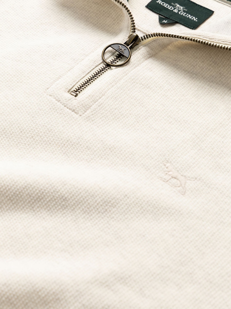 Rodd & Gunn Natural Newfield Sweat Top - Image 6 of 6 Rodd & Gunn Natural Newfield Sweat Top - Image 6 of 6