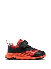 Clarks Black Gleam Go Trainers - Image 1 of 6