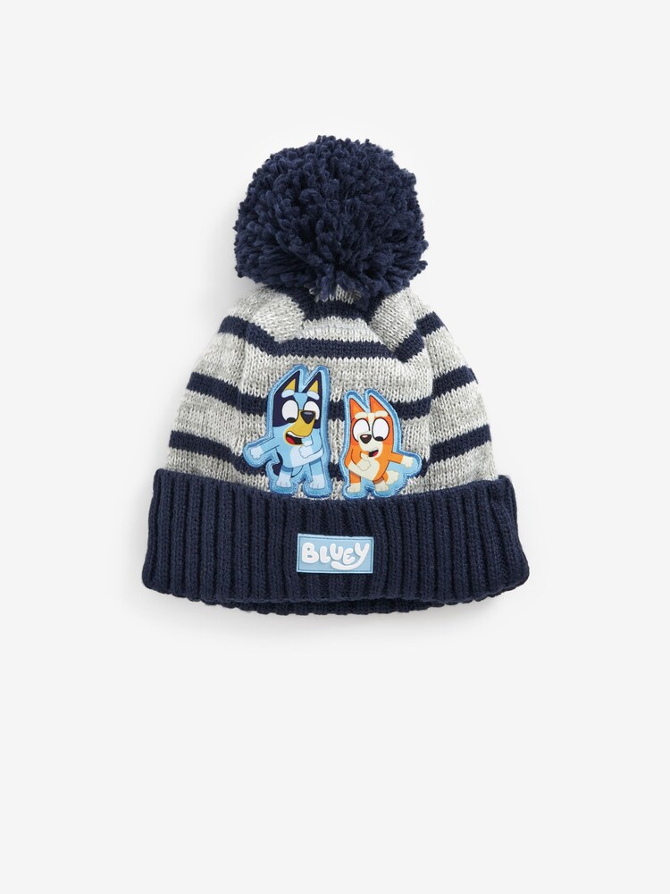 Bluey Knitted Pom Hat (1-10yrs) - Image 1 of 2
