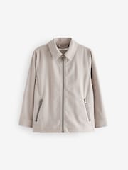 Neutral Smart Zip Through Shacket (3-16yrs) - Image 6 of 9