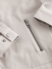 Neutral Smart Zip Through Shacket (3-16yrs) - Image 9 of 9
